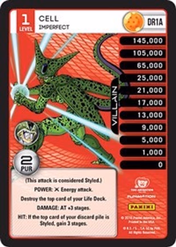 Cell - Imperfect - Dragon Rare (DR1A)