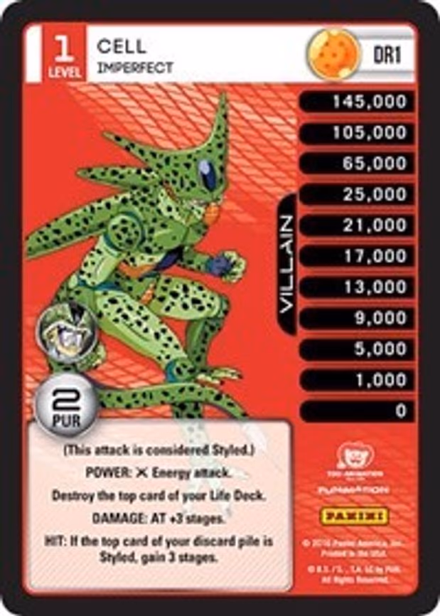 Cell - Imperfect - Dragon Rare (DR1)