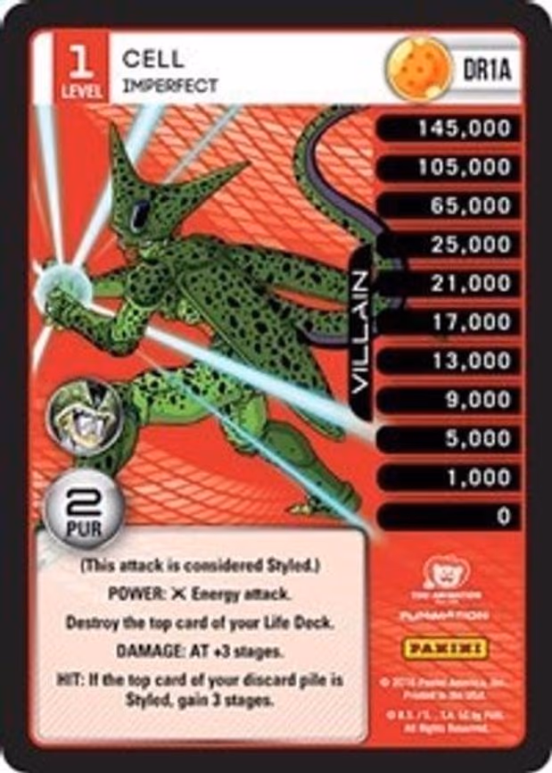 Cell - Imperfect - Dragon Rare (DR1A)