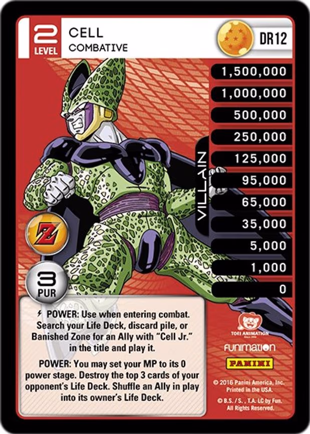 Cell - Combative - Dragon Rare (DR12)
