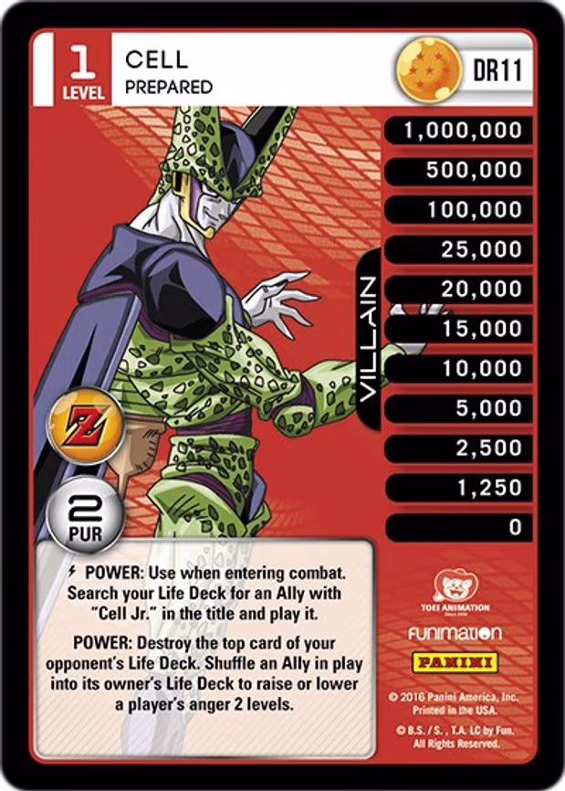 Cell - Prepared - Dragon Rare (DR11)