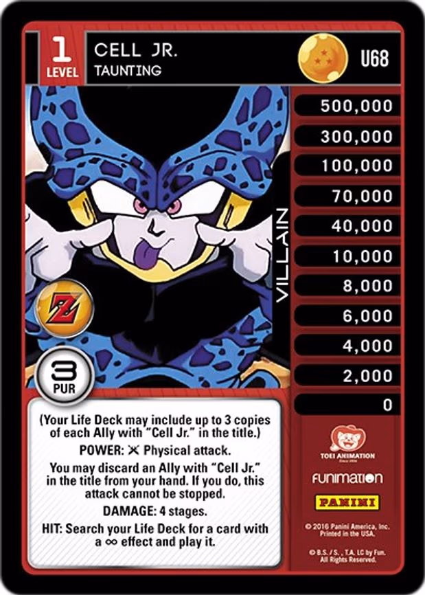 Cell Jr. - Taunting - Uncommon (U68)