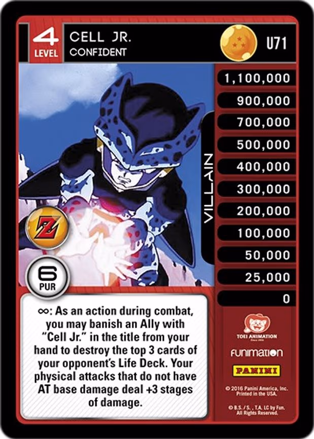 Cell Jr. - Confident - Uncommon (U71)