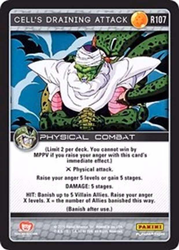 Cell's Draining Attack - Rare (R107)