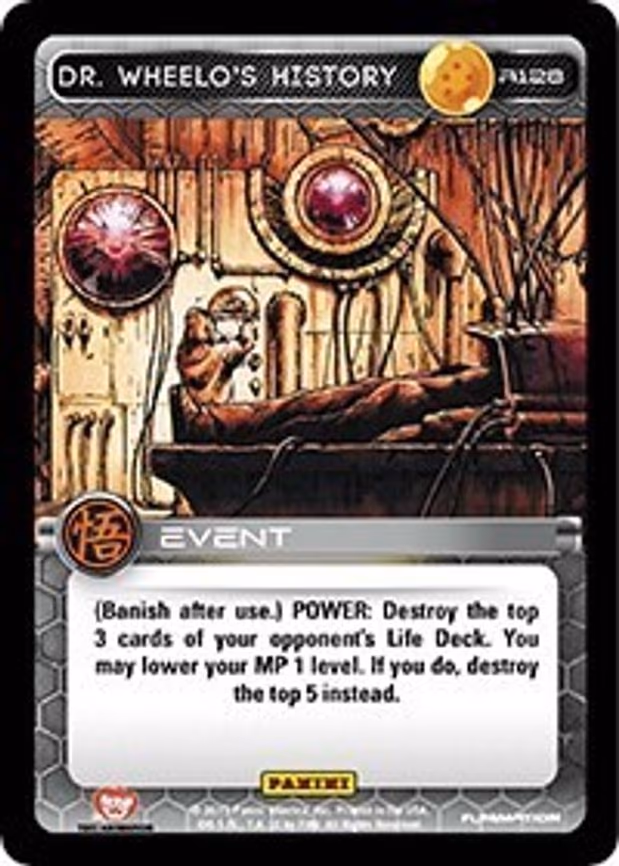 Dr. Wheelo's History - Rare (R128)