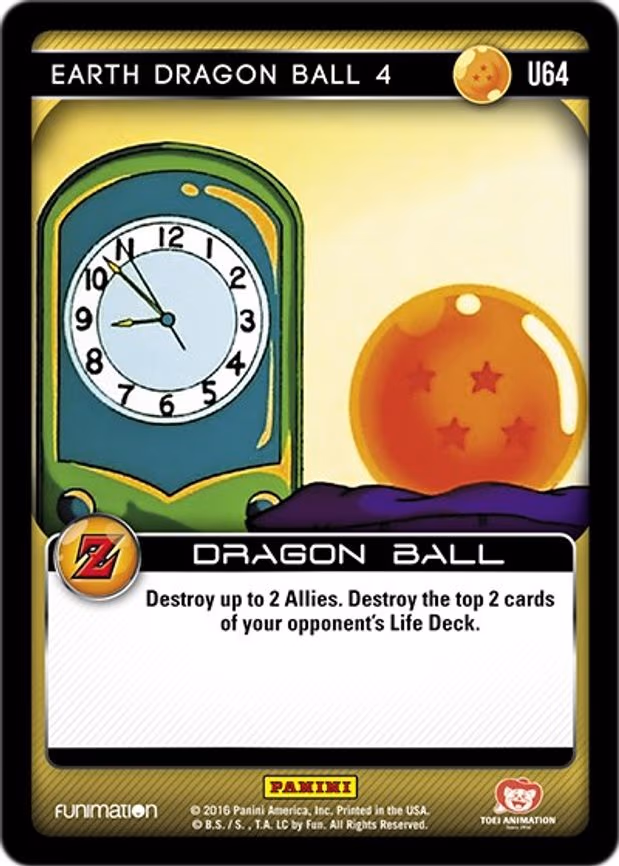 Earth Dragon Ball 4 - Uncommon (U64)