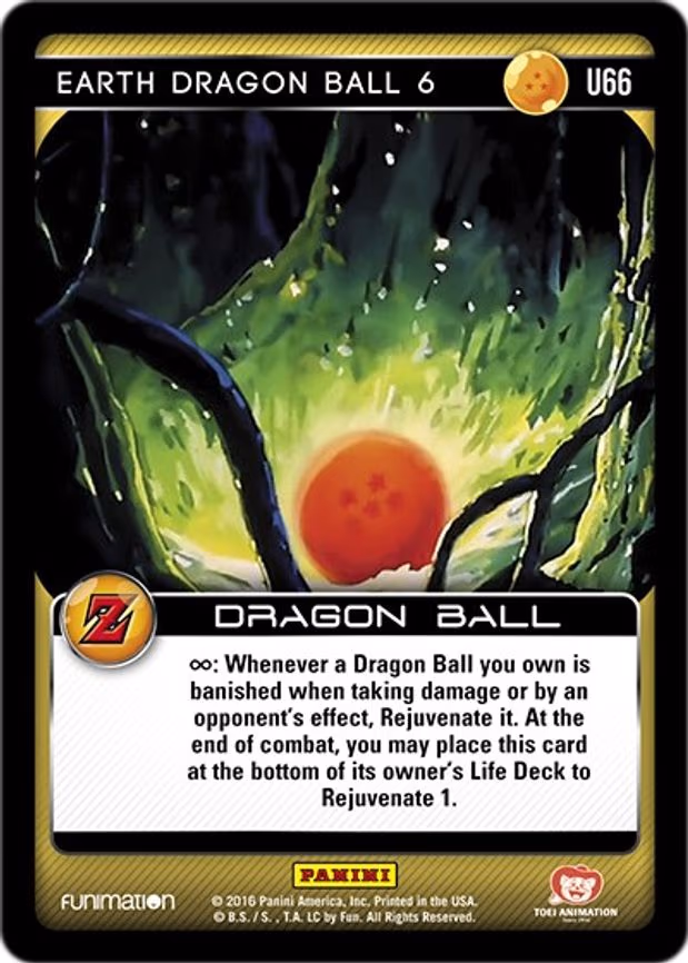 Earth Dragon Ball 6 - Uncommon (U66)