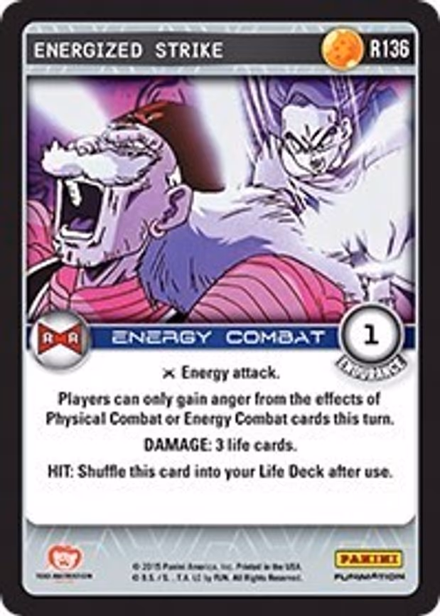 Energized Strike - Rare (R136)