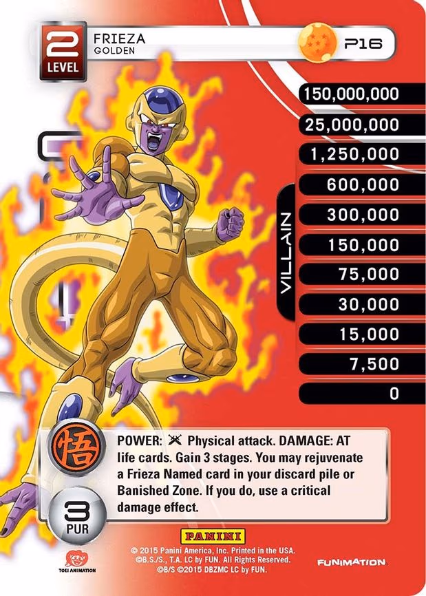Frieza - Golden (Movie Collection)