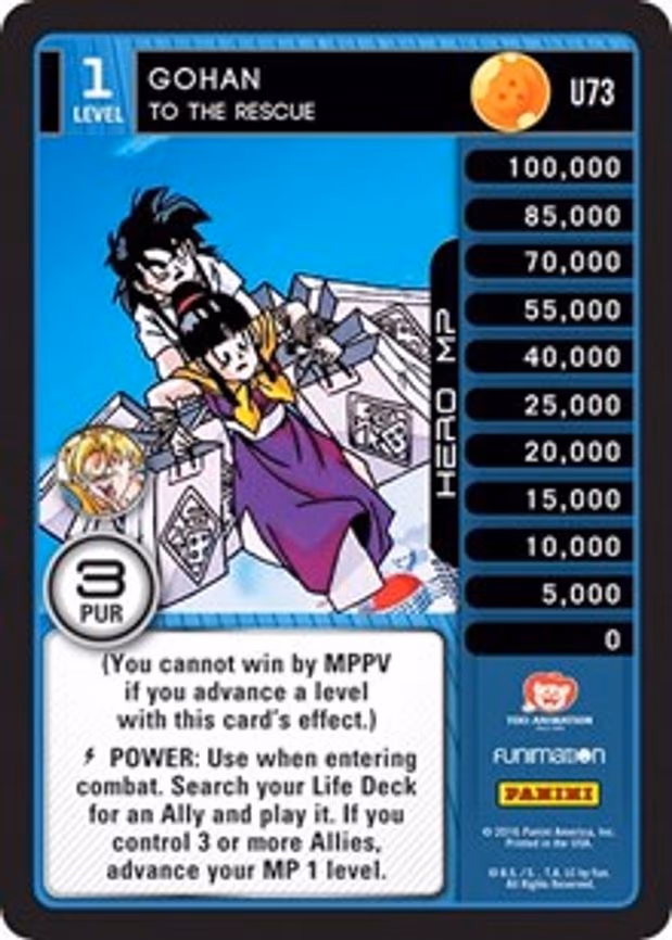 Gohan - To The Rescue - Uncommon (U73)