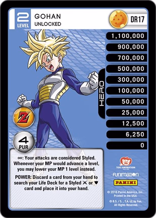 Gohan - Unlocked - Dragon Rare (DR17)