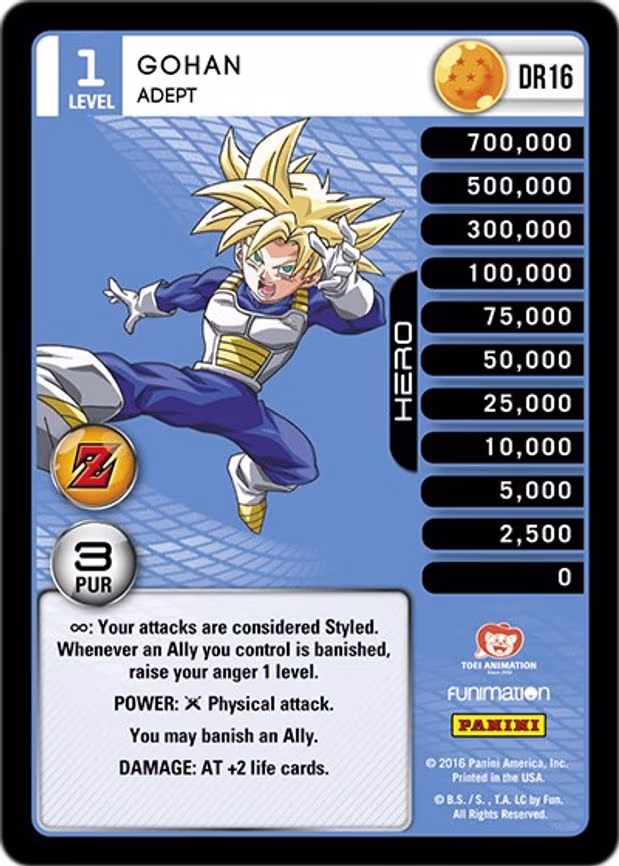 Gohan - Adept - Dragon Rare (DR16)