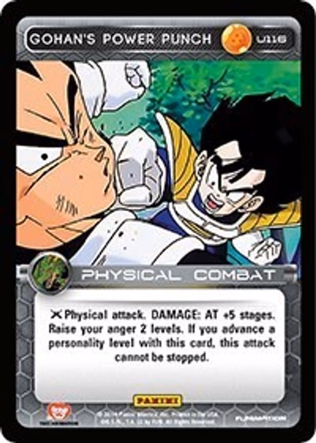 Gohan's Power Punch - Uncommon (U116)