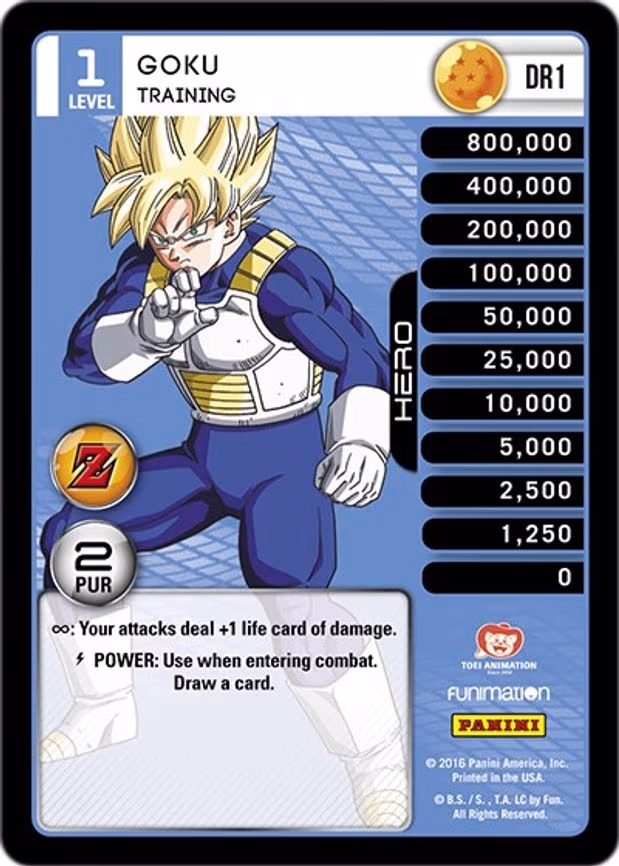 Goku - Training - Dragon Rare (DR1)