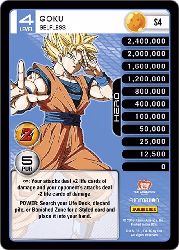 Goku - Selfless - Starter (S4)