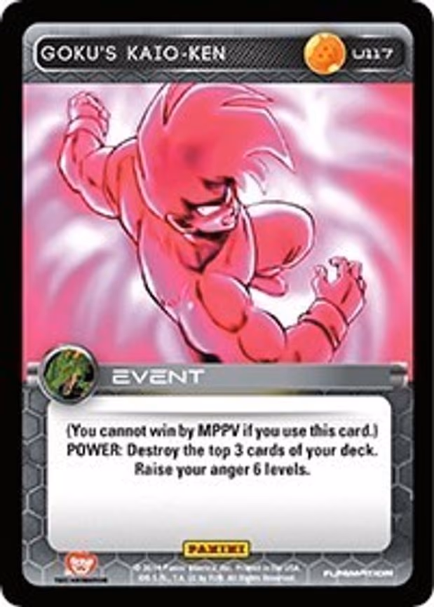 Goku's Kaio-Ken - Uncommon (U117)