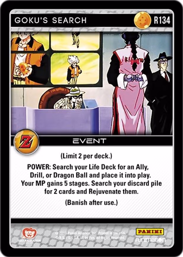 Goku's Search - Rare (R134)