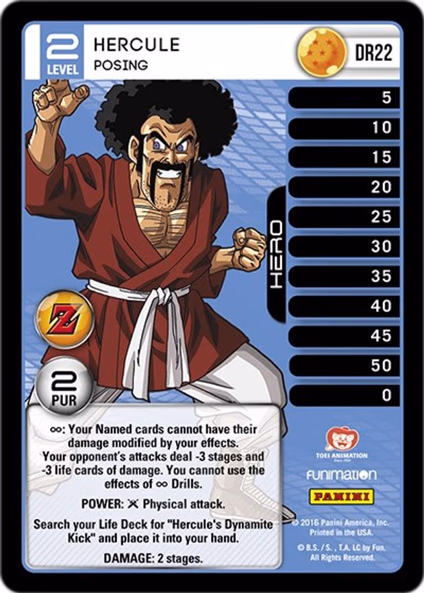 Hercule - Posing - Dragon Rare (DR22)