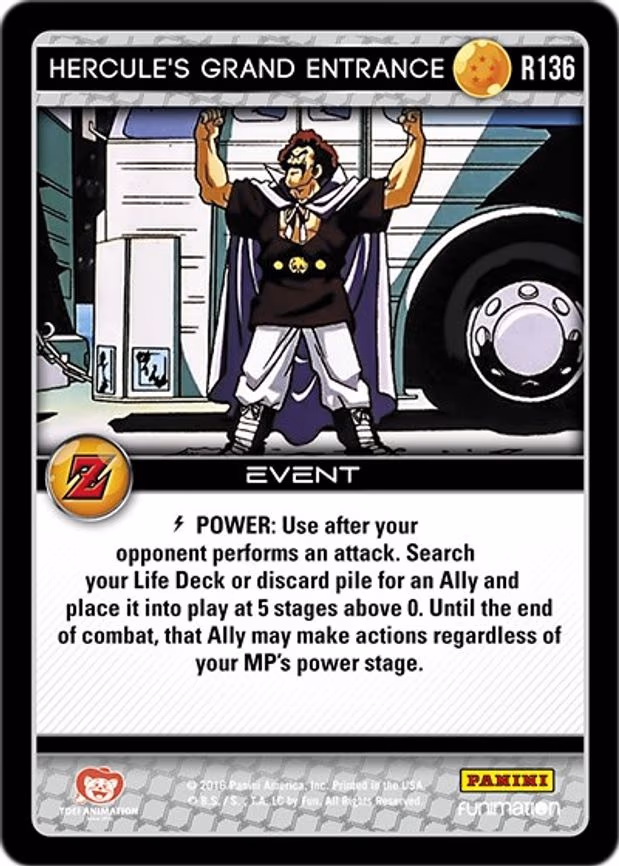 Hercule's Grand Entrance - Rare (R136)