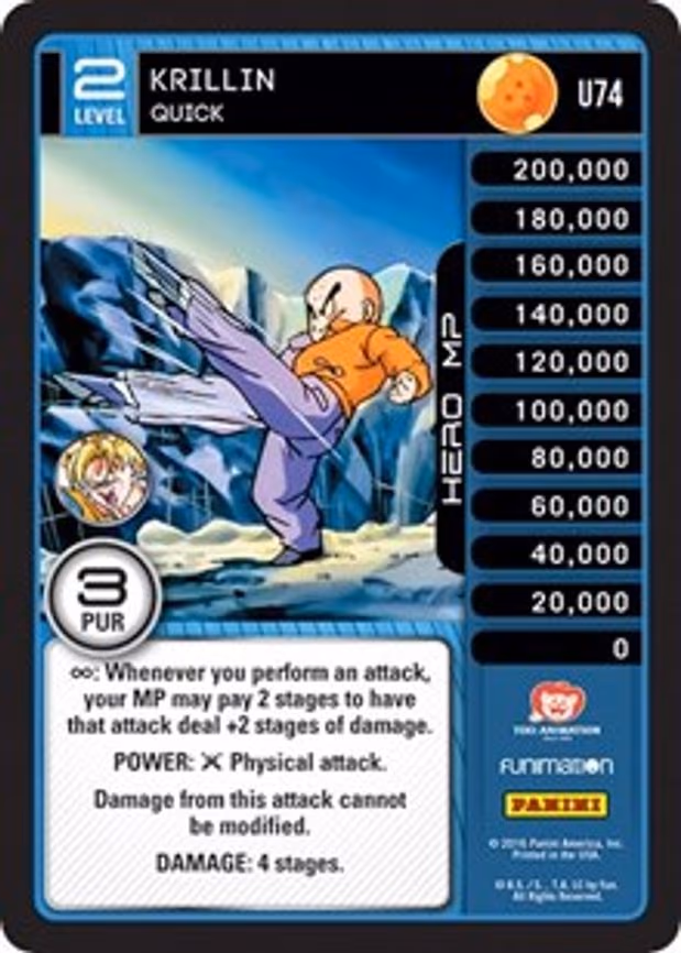 Krillin - Quick - Uncommon (U74)