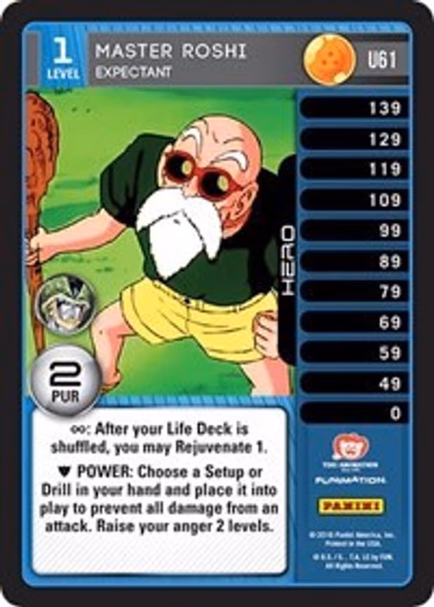 Master Roshi - Expectant - Uncommon (U61)