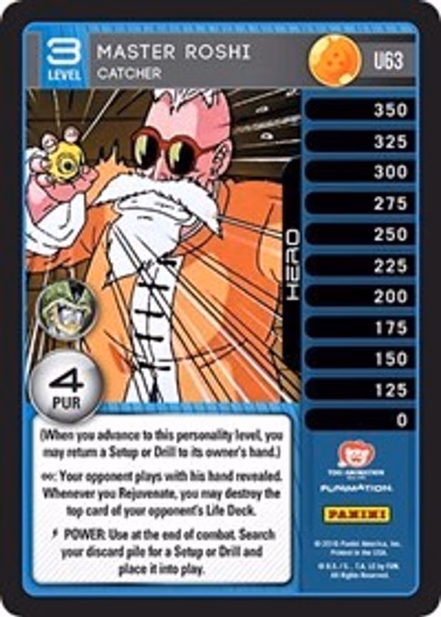 Master Roshi - Catcher - Uncommon (U63)