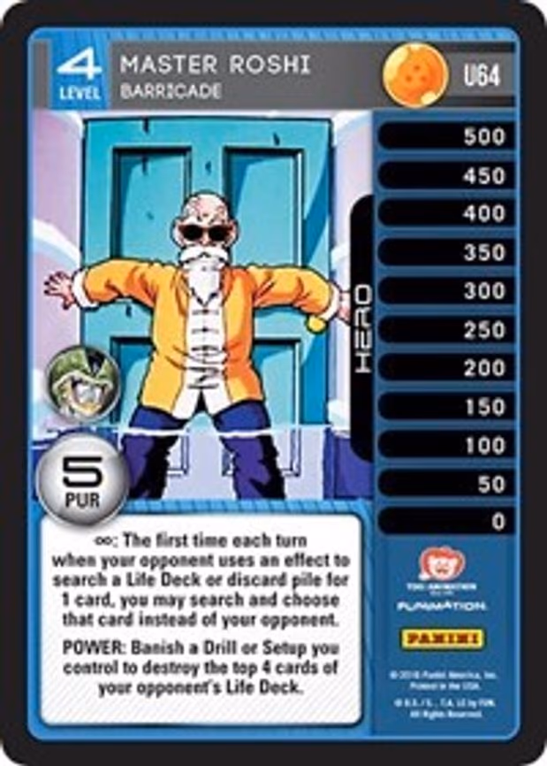 Master Roshi - Barricade - Uncommon (U64)