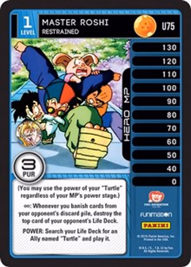 Master Roshi - Restrained - Uncommon (U75)