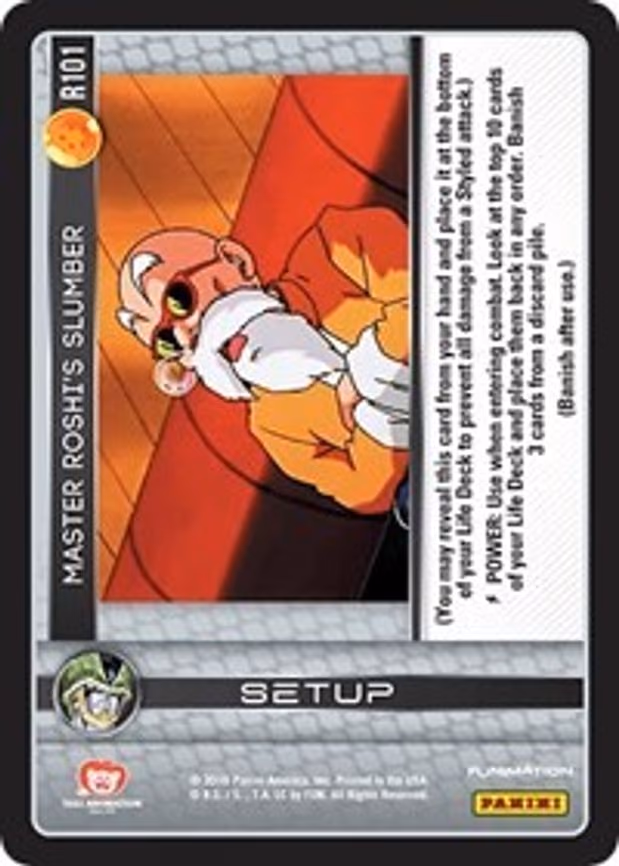 Master Roshi's Slumber - Rare (R101)