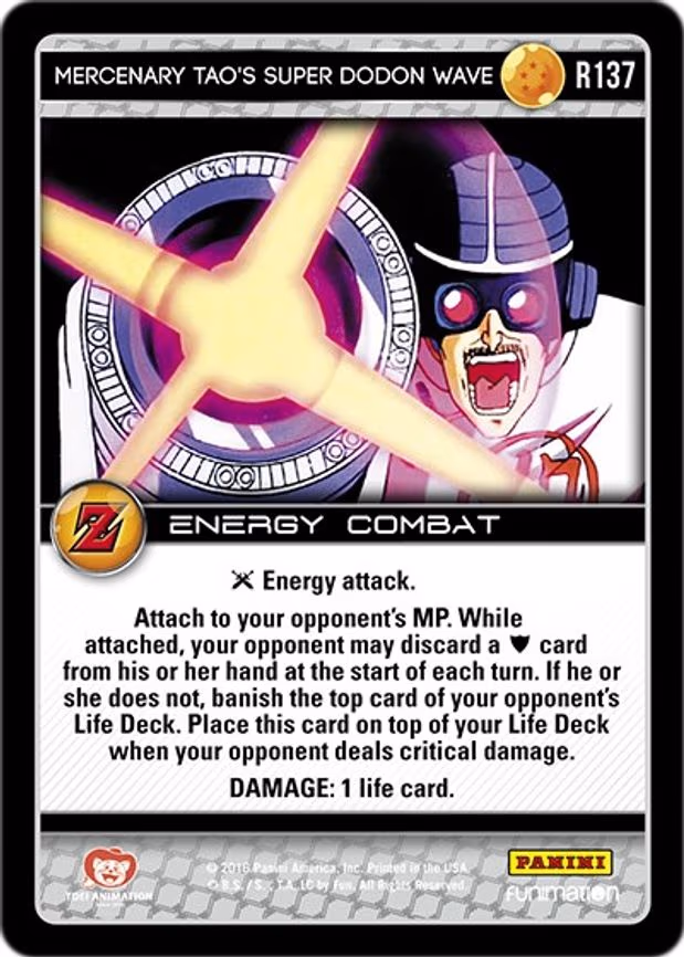 Mercenary Tao's Super Dodon Wave - Rare (R137)