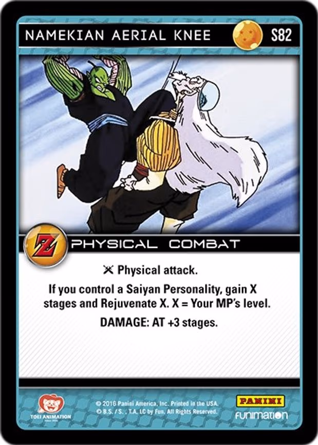 Namekian Aerial Knee - Starter (S82)