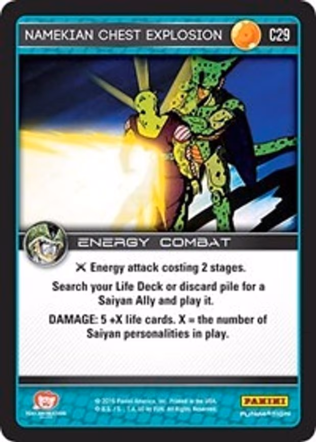 Namekian Chest Explosion - Common (C29)