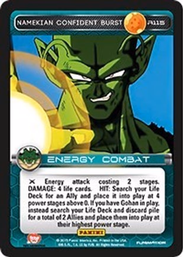 Namekian Confident Burst - Rare (R115)