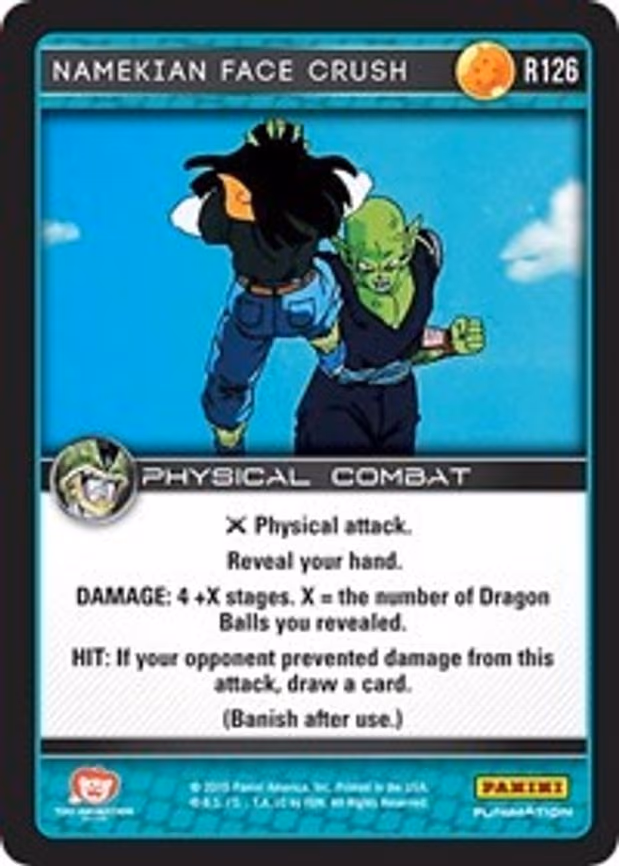 Namekian Face Crush - Rare (R126)