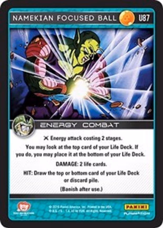 Namekian Focused Ball - Uncommon (U87)