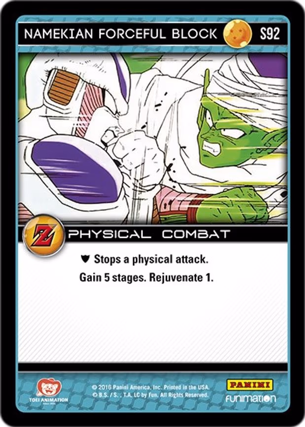 Namekian Forceful Block - Starter (S92)