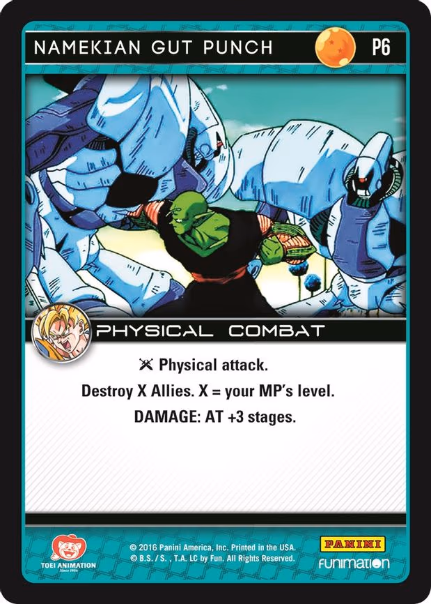 Namekian Gut Punch (Vengeance) - Promo (P6)