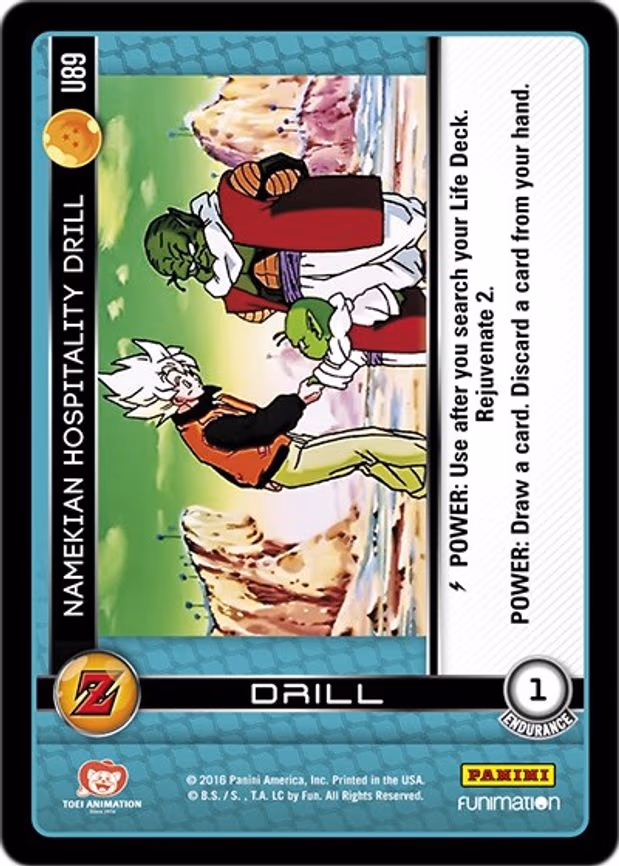 Namekian Hospitality Drill - Uncommon (U89)
