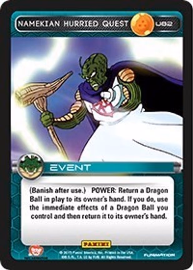 Namekian Hurried Quest - Uncommon (U82)