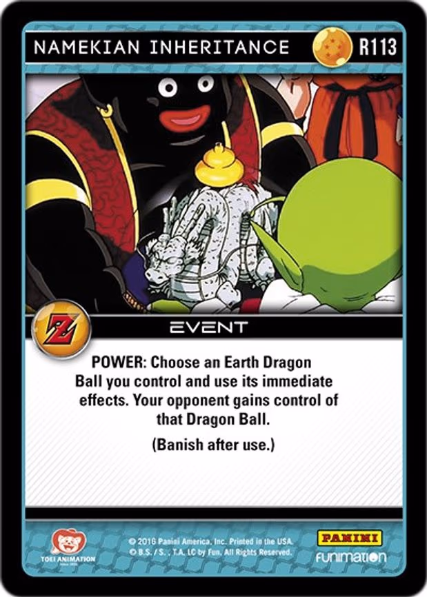Namekian Inheritance - Rare (R113)