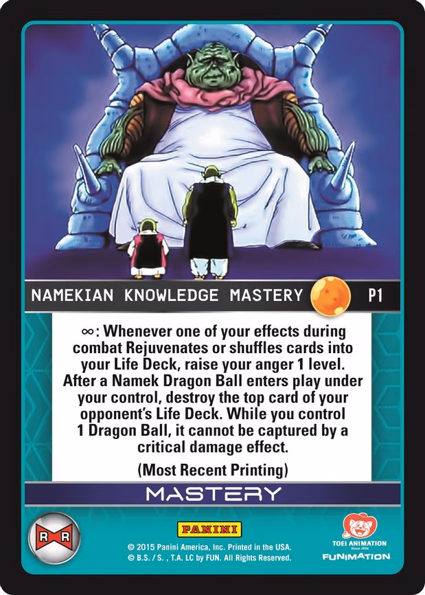 Namekian Knowledge Mastery (Evolution) - Promo (P1)
