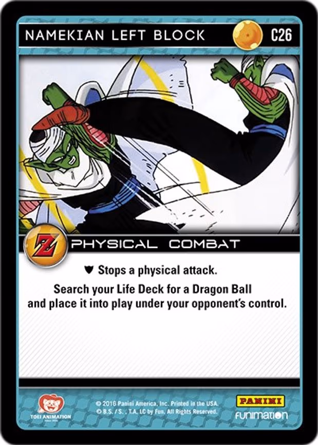 Namekian Left Block - Common (C26)