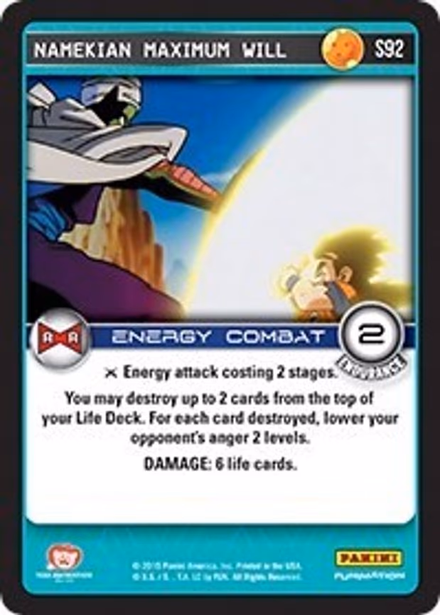 Namekian Maximum Will - Starter (S92)
