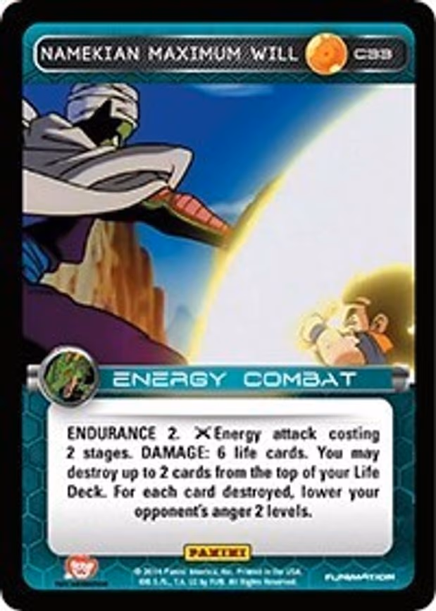 Namekian Maximum Will
