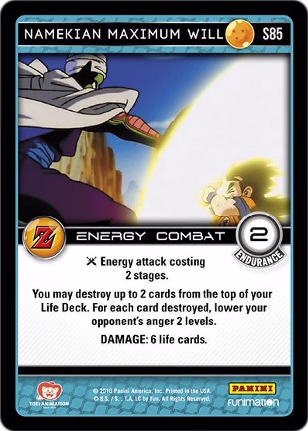 Namekian Maximum Will - Starter (S85)