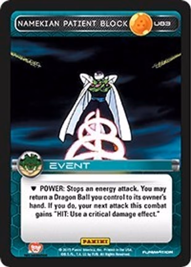 Namekian Patient Block - Uncommon (U83)