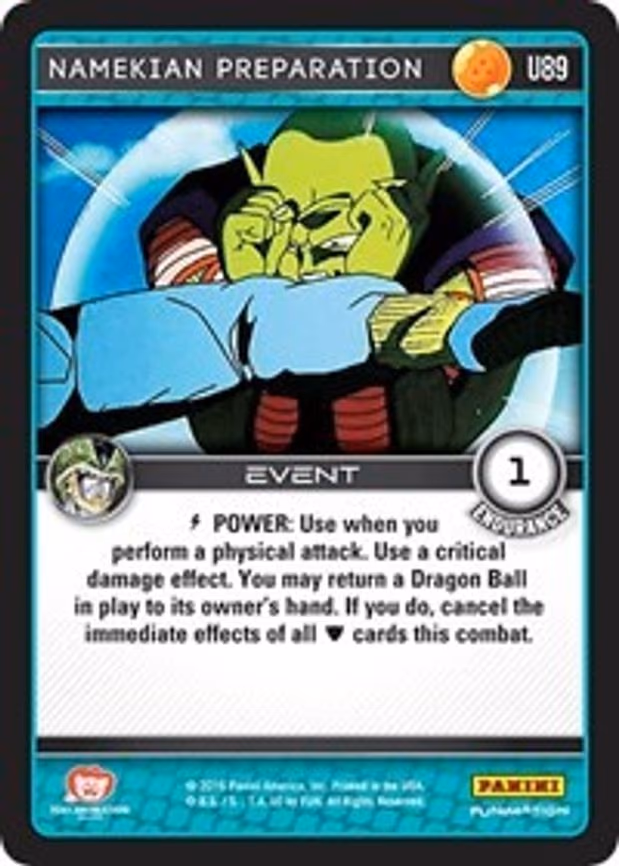 Namekian Preparation - Uncommon (U89)