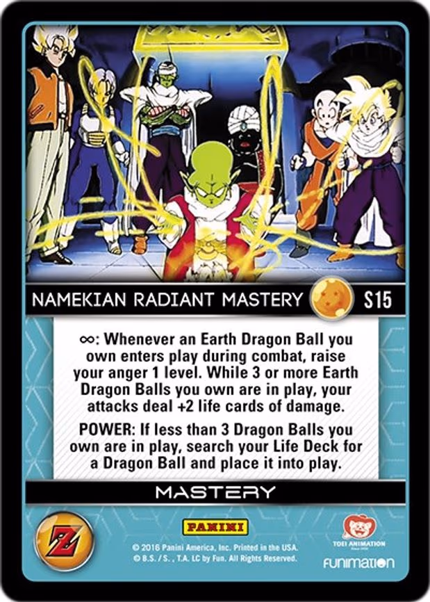 Namekian Radiant Mastery - Starter (S15)