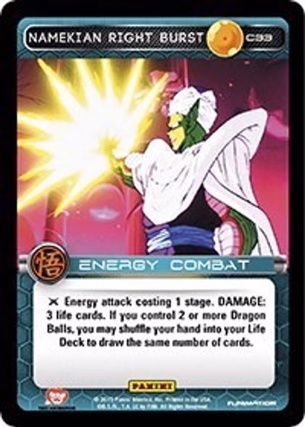 Namekian Right Burst - Common (C33)