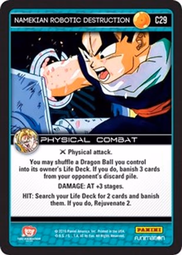 Namekian Robotic Destruction - Common (C29)